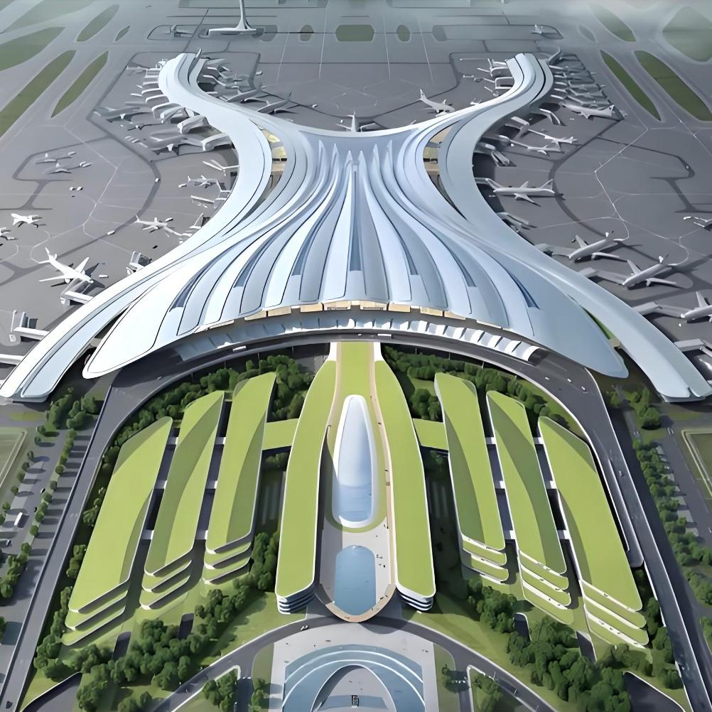 Terminal 3 of Guangzhou Baiyun International Airport