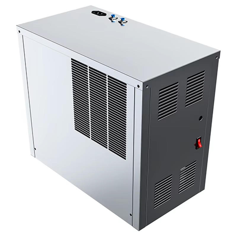 How can an under sink water cooler improve water quality at point of use?