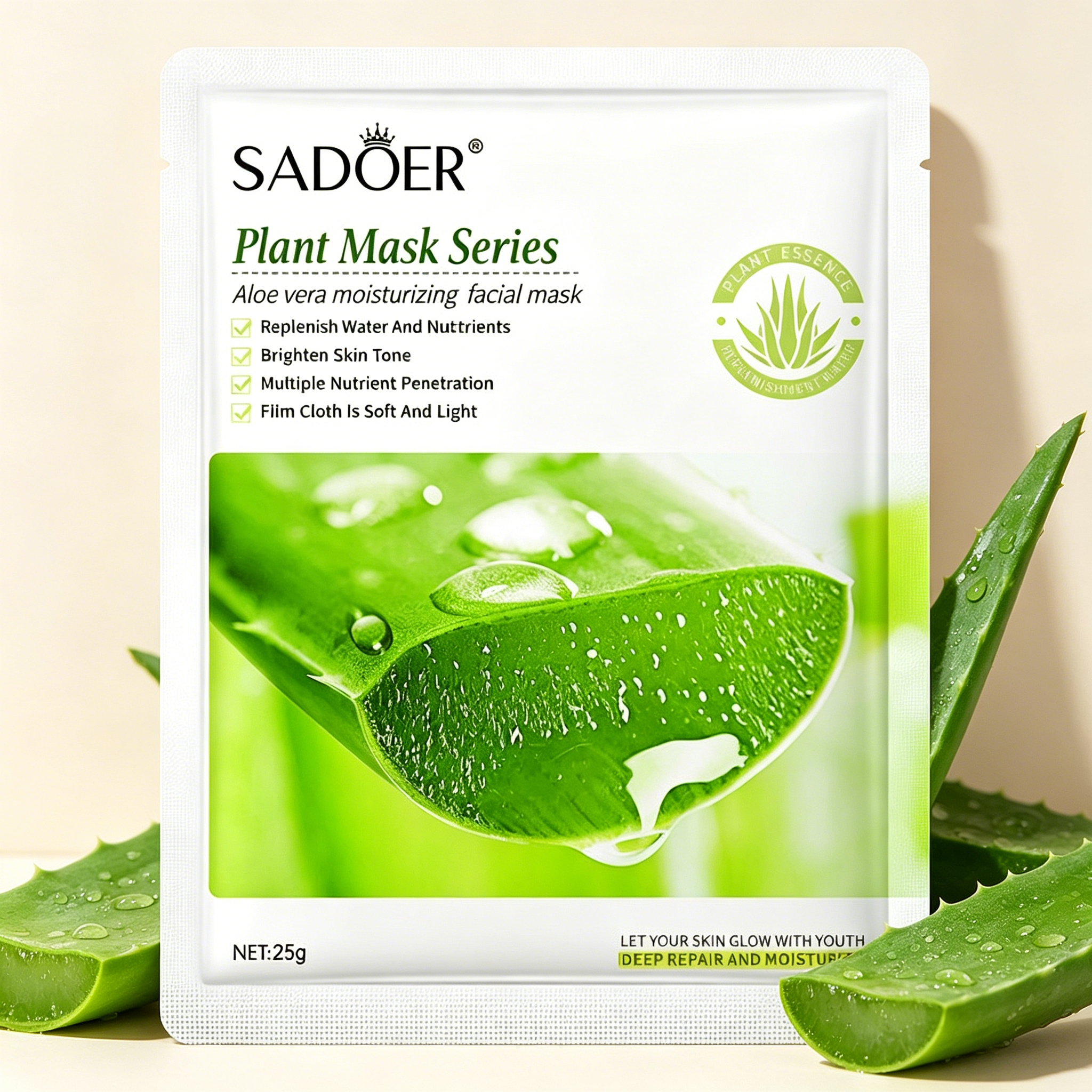 Aloe Vera Face Mask for Youthful Skin