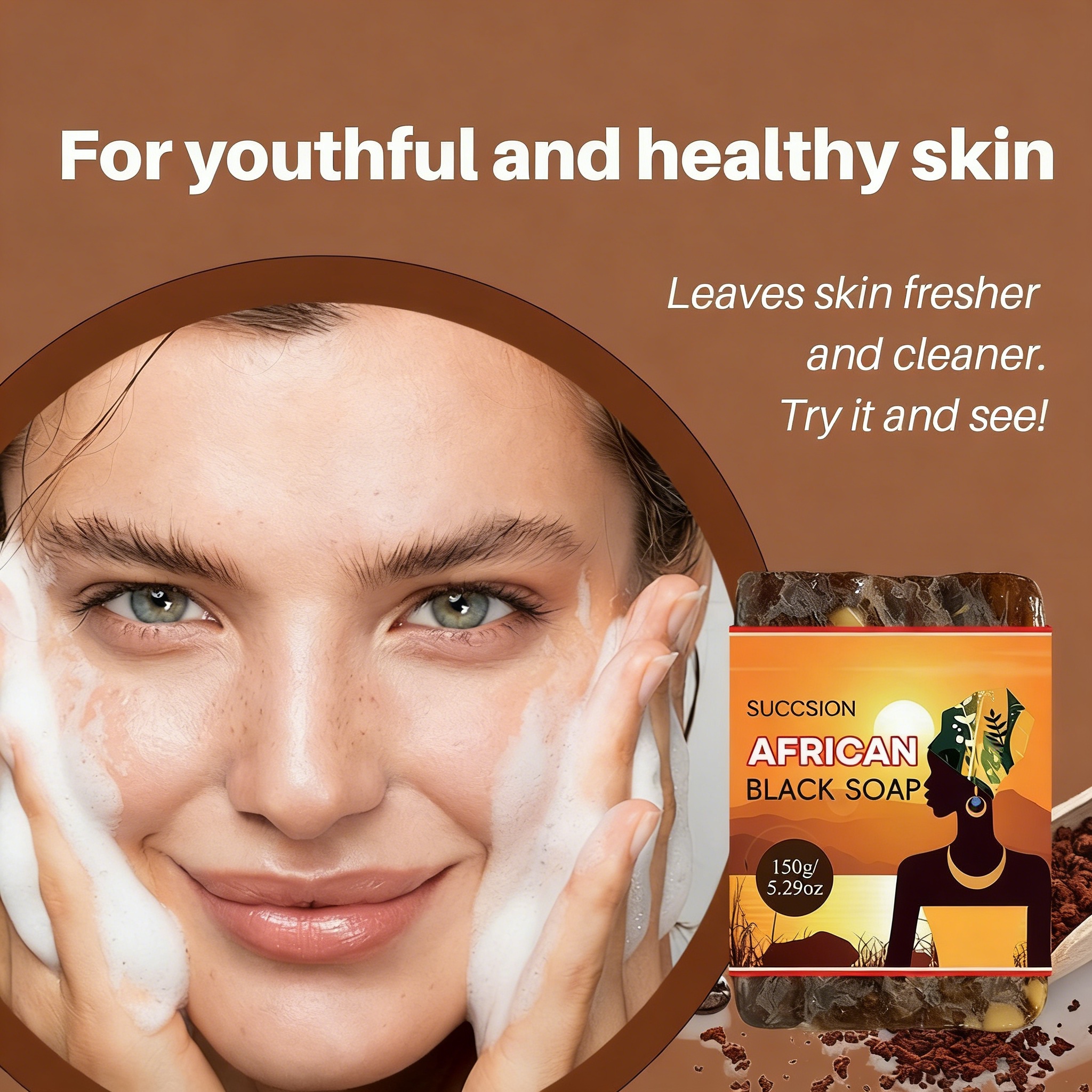 Indulge in luxurious lather with our premium body soap
