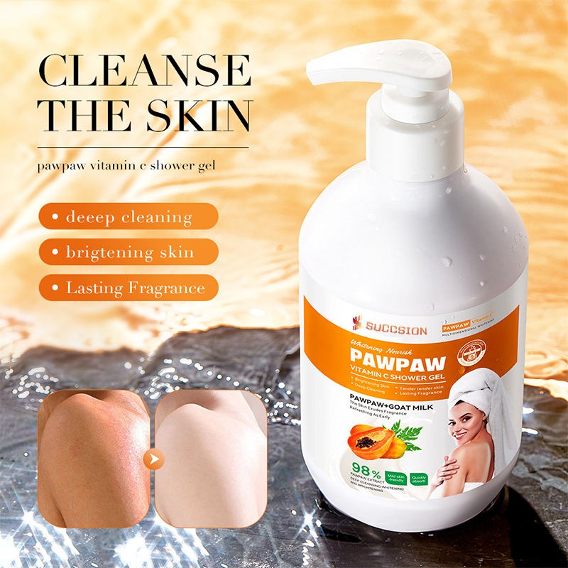 Leave a lasting impression with our irresistible scent body wash