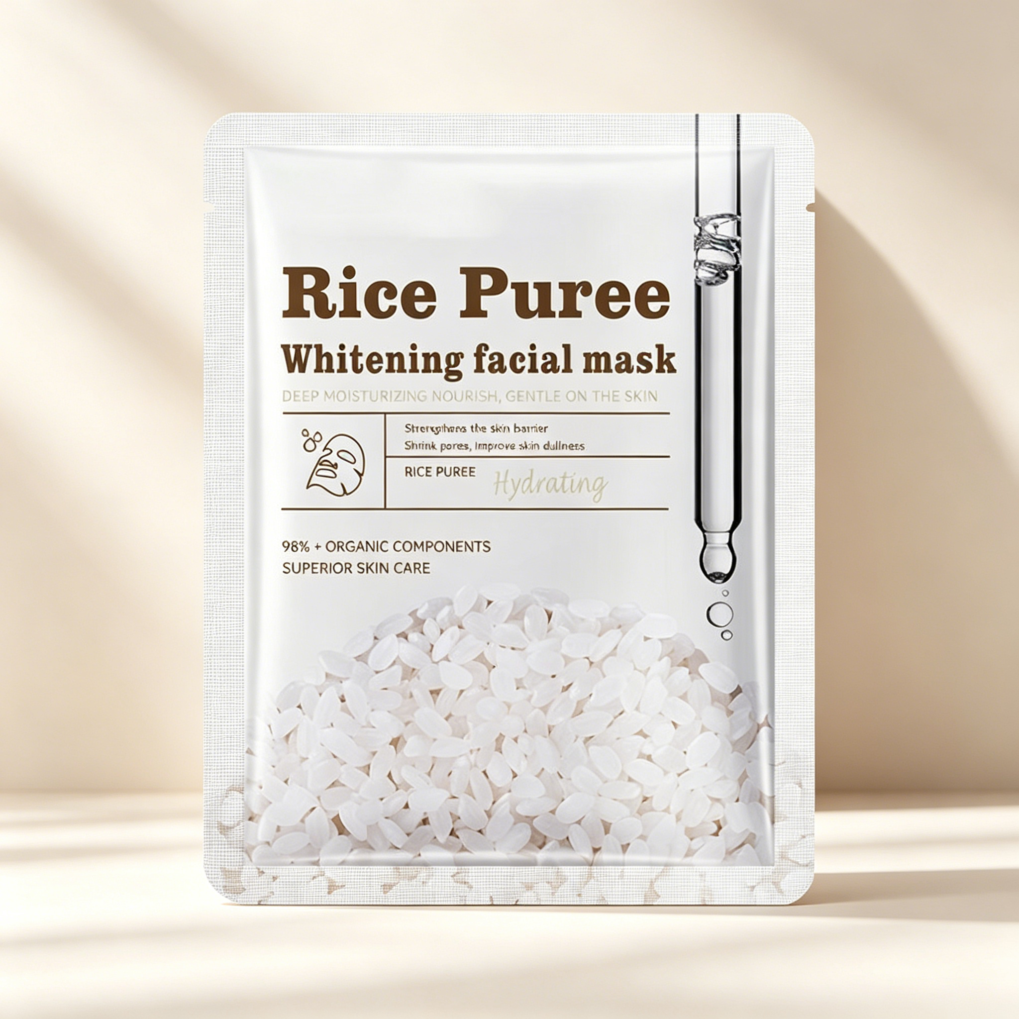 Combat Acne and Dark Spots with Rice Face Masks