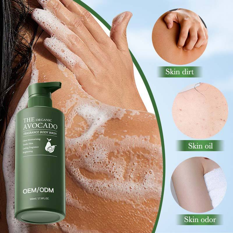 Experience the power of clean with our antibacterial shower gel