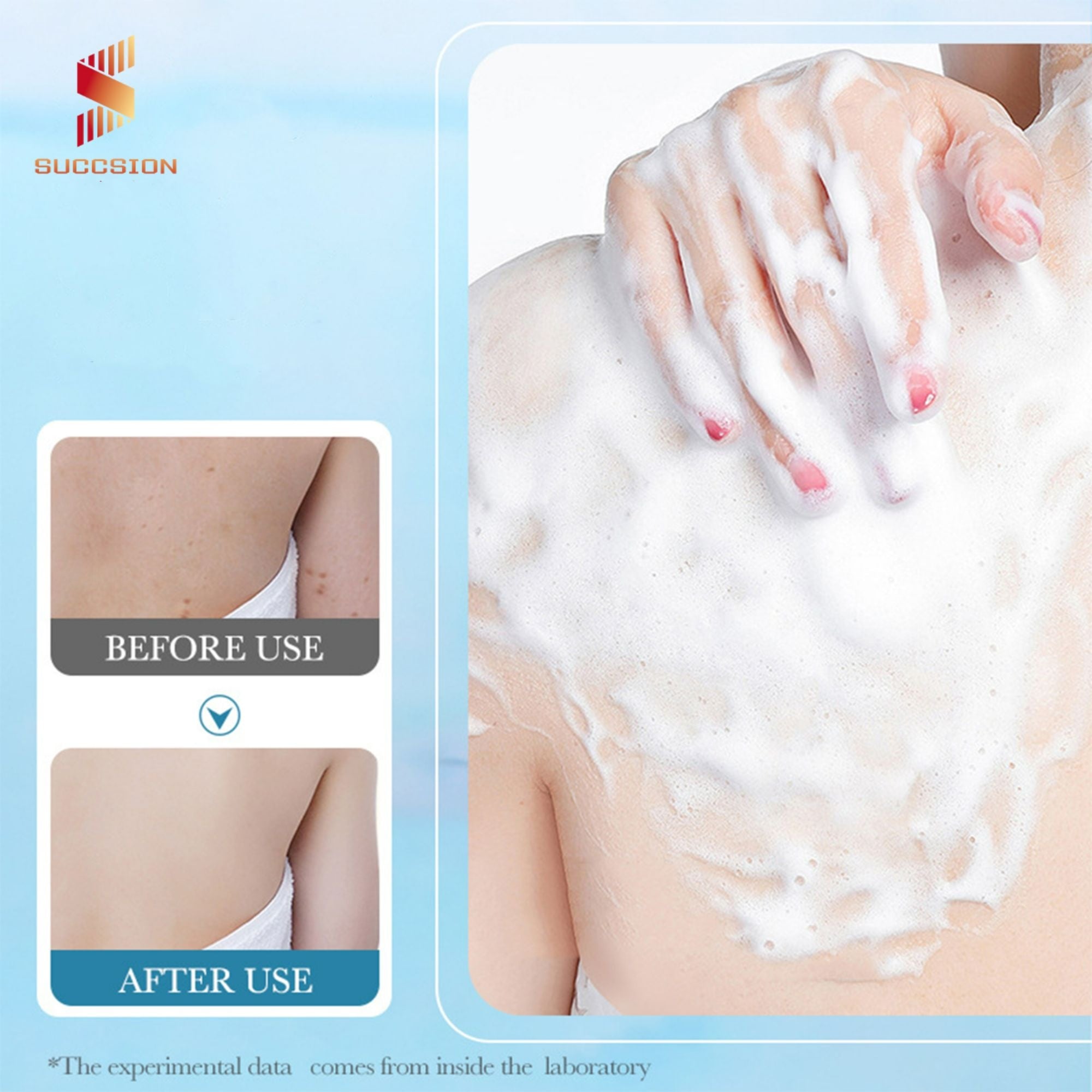Custom Whitening Shower Gel For Beauty Brands Targeting Millennials