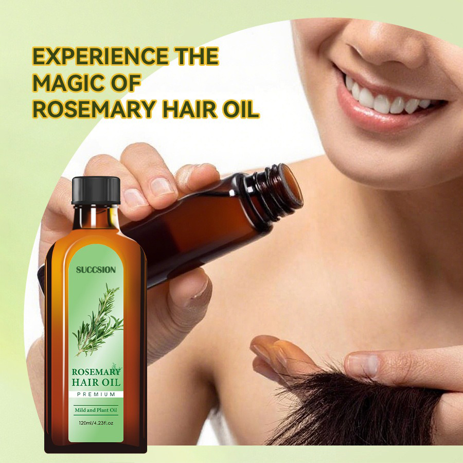 Introduce natural shine to your hair with rosemary oil