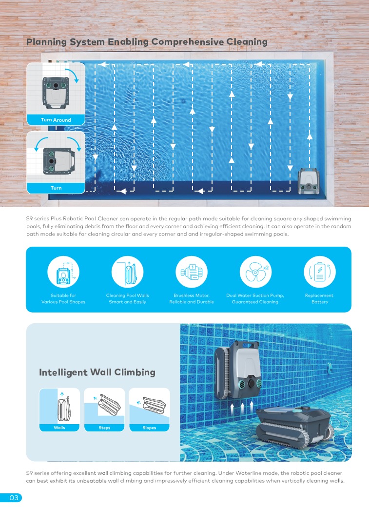 Pool Cleaning Robot details