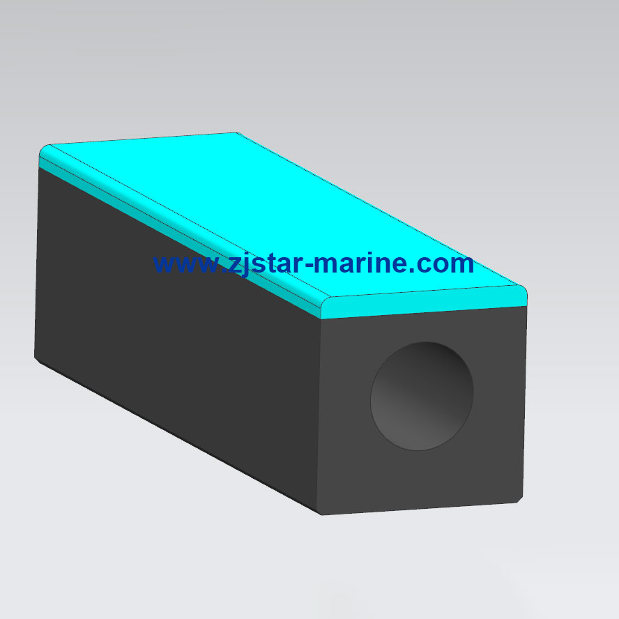 Custom Molded Rubber Fender for Tug Boat OEM Projects