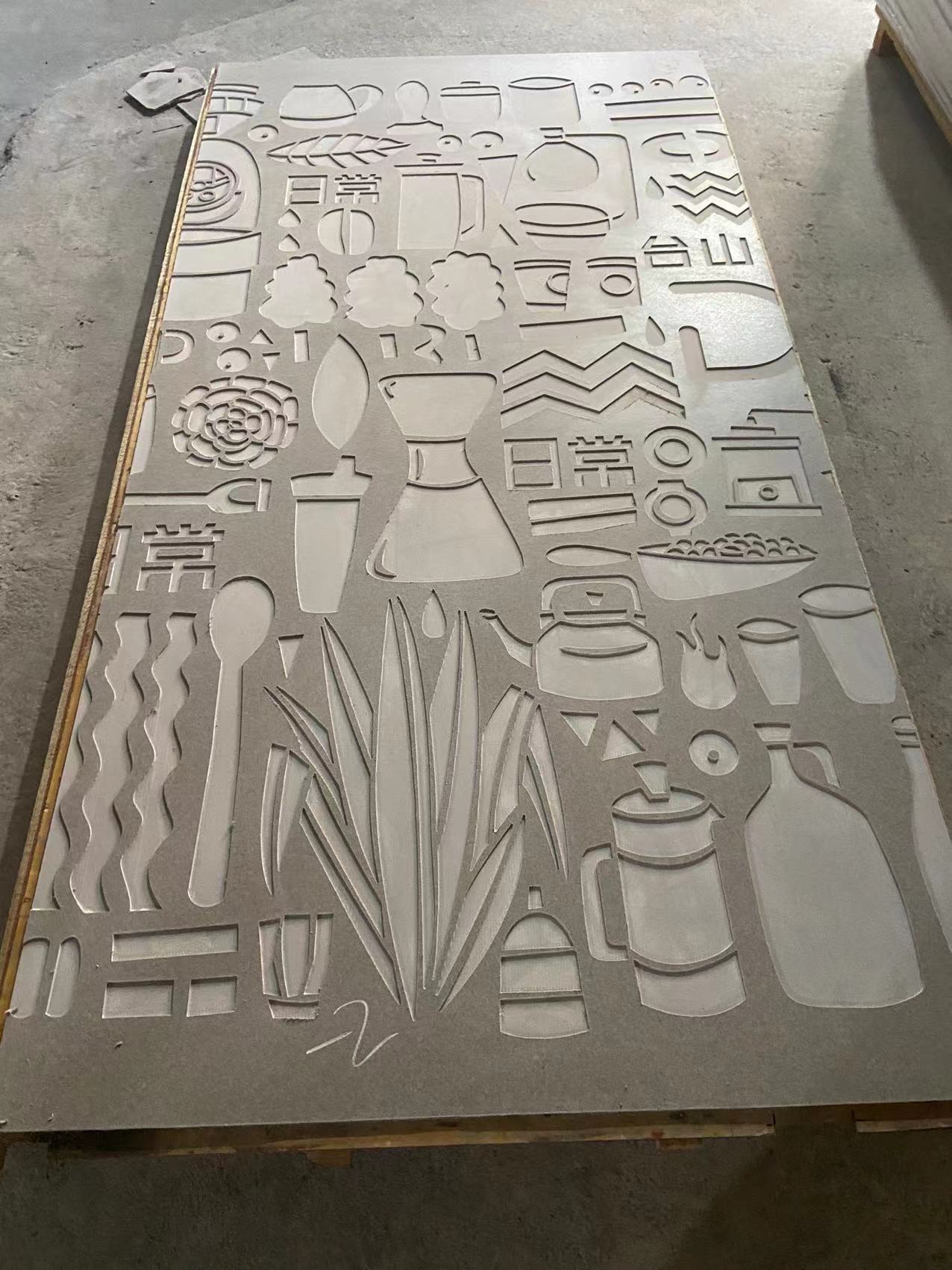 Custom Patterned Cement Board : Personalized Textured Design for Modern Architecture