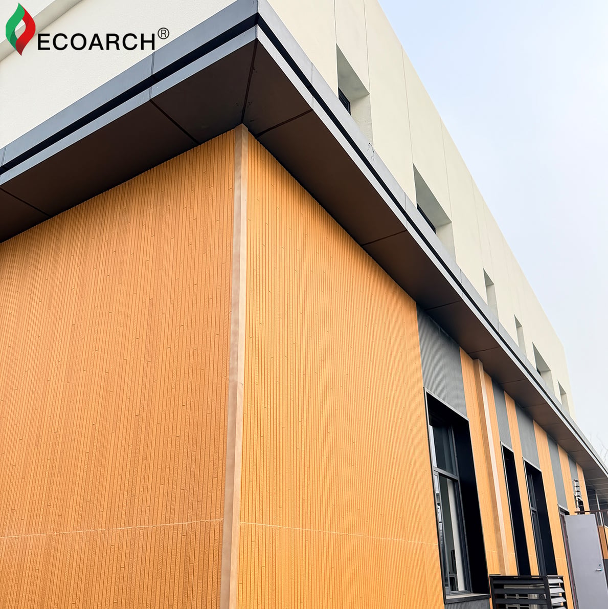 Wood Grain KTC Cement Siding  Exterior Wall Panel Weather Resistant Cladding