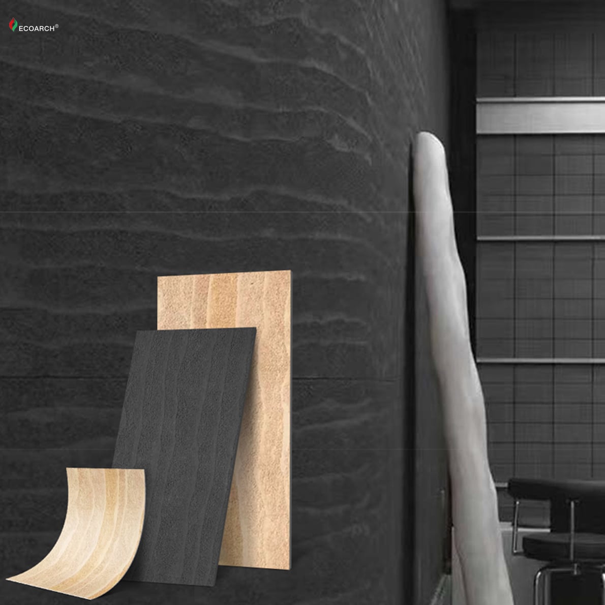 MCM Flexible Rammed Earth Wall Cladding Board