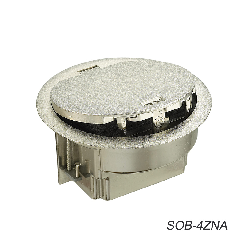 SOB-4ZNA Series IP65 Waterproof Floor Outlet Boxes