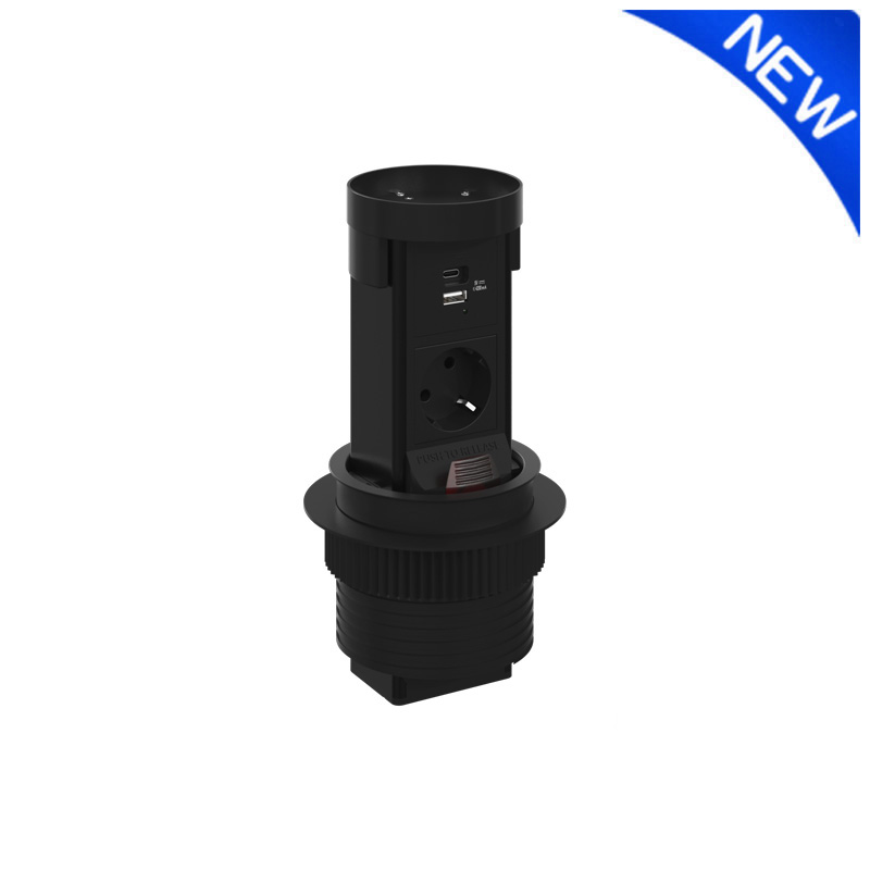 STP-4 Surface Mount Pop-Up Outlet