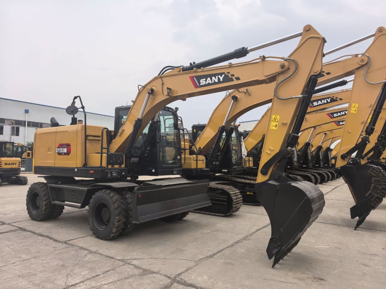 Hyundai HW-Serie Radbagger Huan kürzlich auf den Markt gebracht