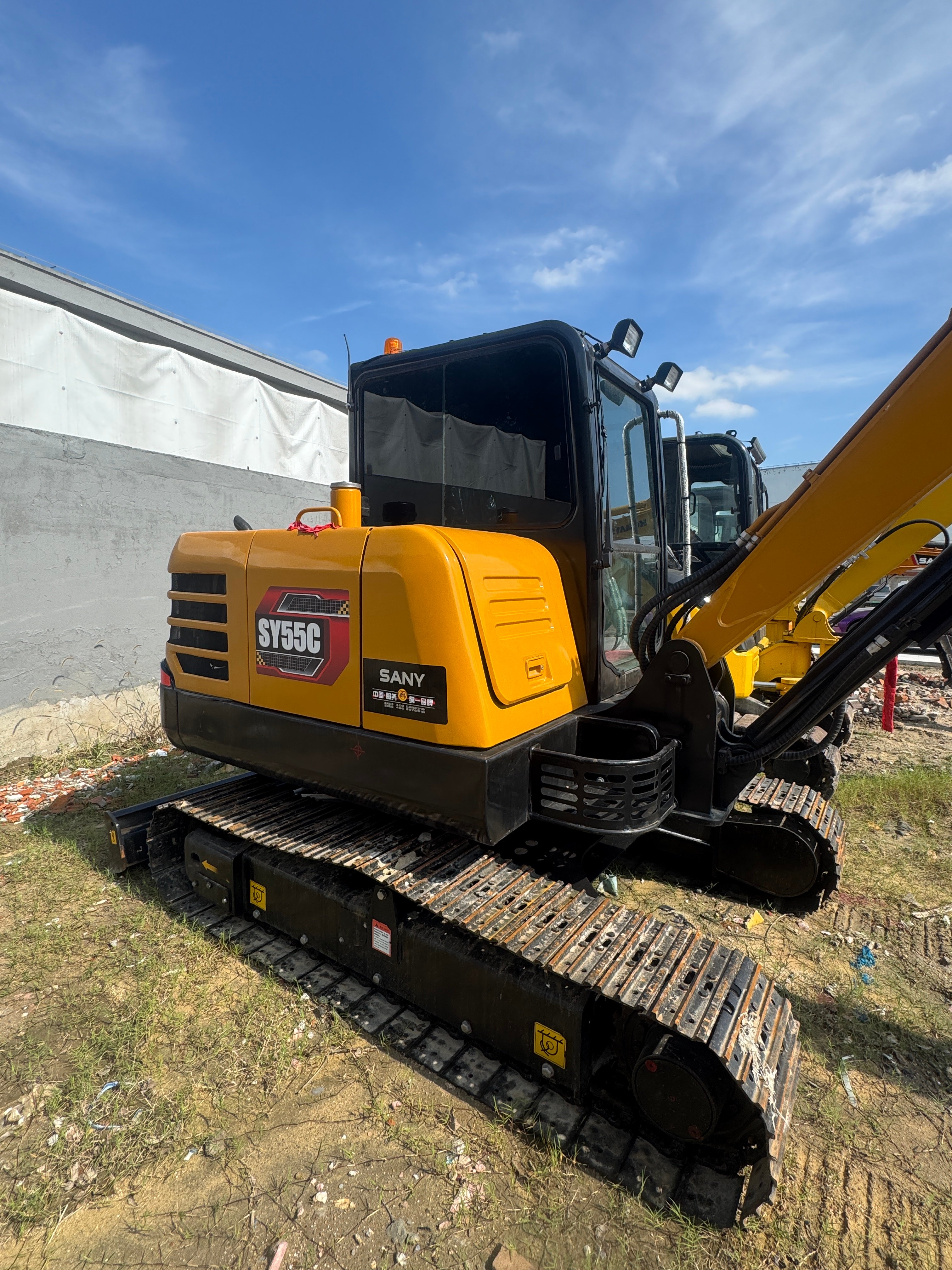 Chinese Source Used Excavator Supplier‑SANY SY55C, Price and Specifications