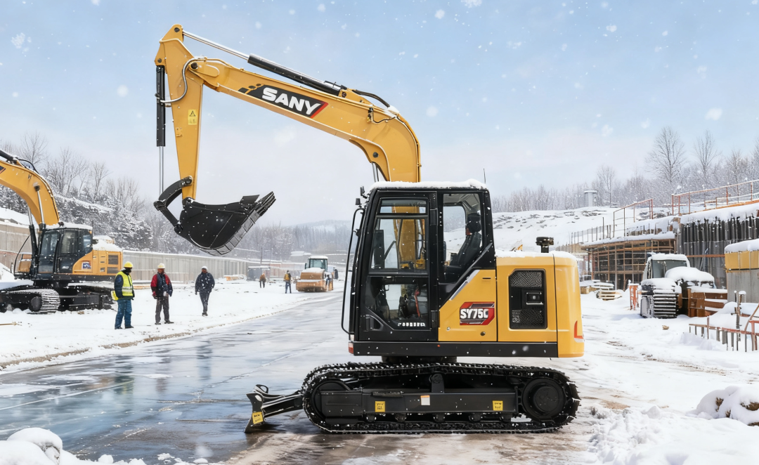 Winter | Ein Wartungsleitfaden für Bagger im Winter