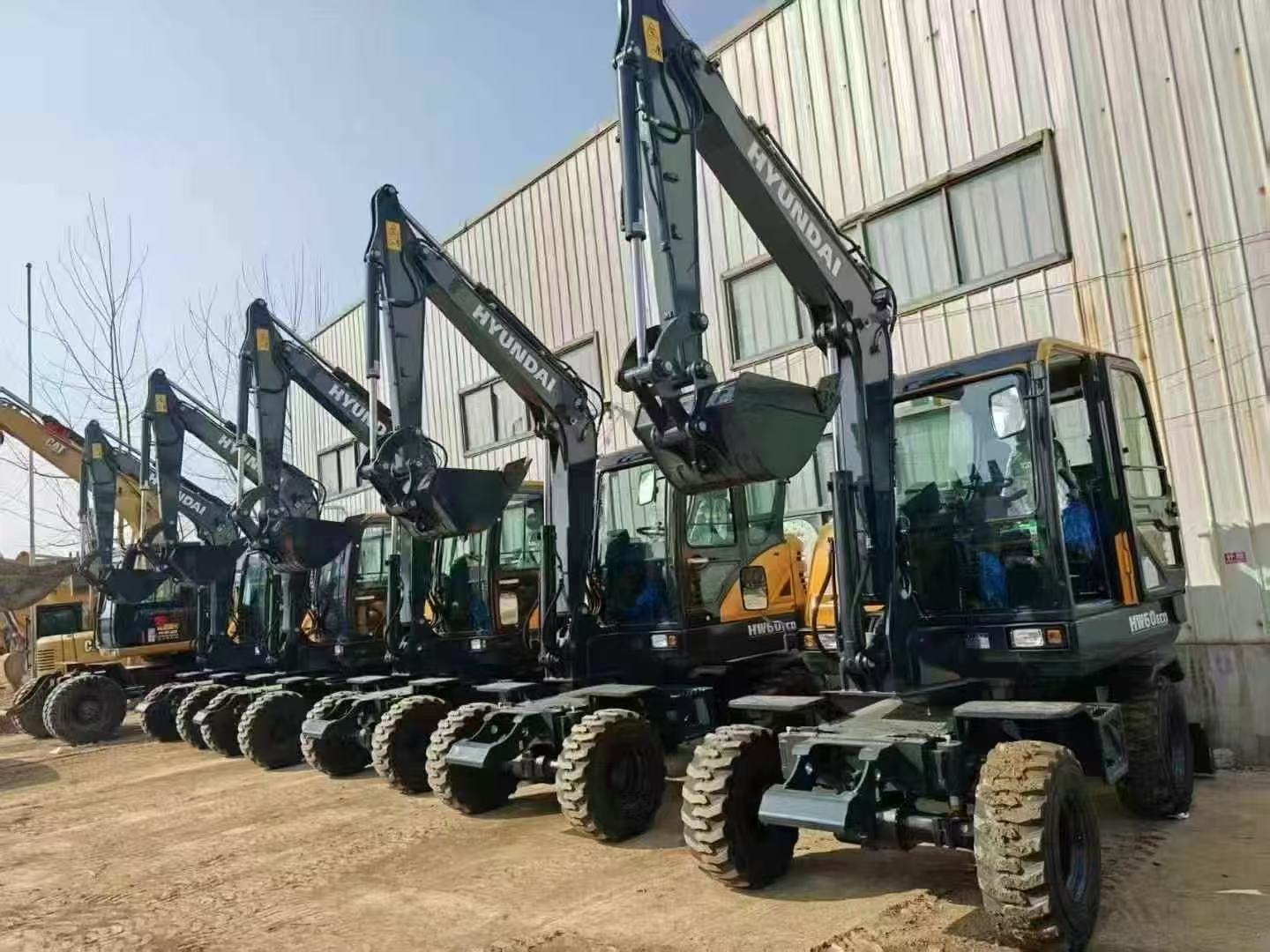 Chinese Source Used Wheel Excavator Supplier‑HYONDAI HW60ECO, Price and Specifications