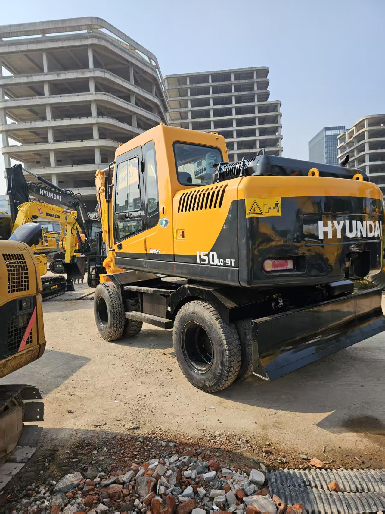 Chinese Source Used Wheel Excavator Supplier‑HYONDAI 150LC, Price and Specifications