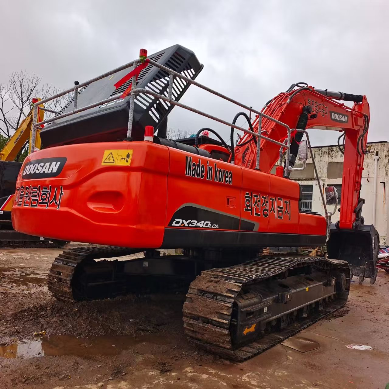 Fournisseur chinois d’excavatrices d’occasion – DOOSAN DX340LCA, prix et caractéristiques techniques