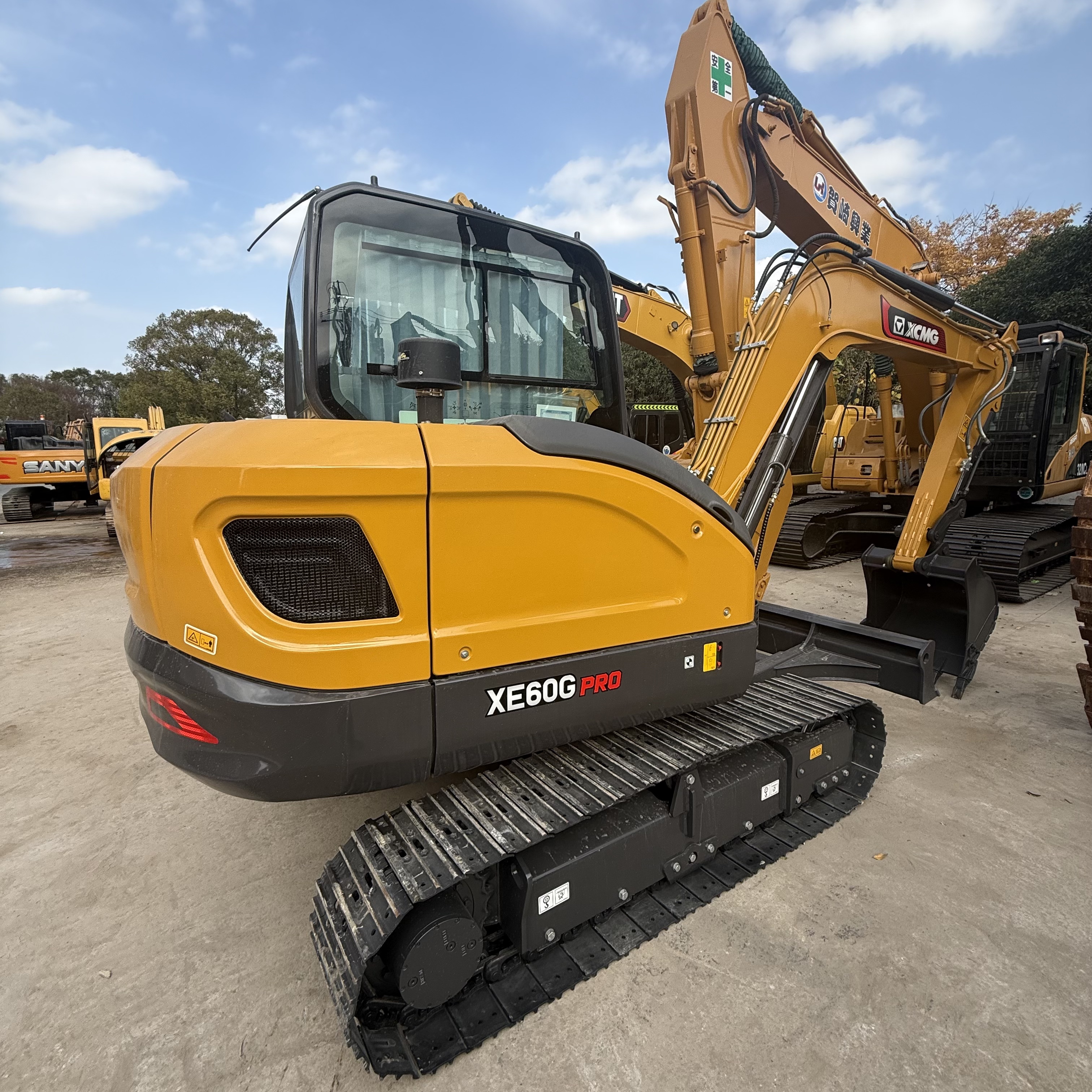 Chinesischer Anbieter gebrauchter Bagger – XCMG XE60GPRO, Preis und technische Daten