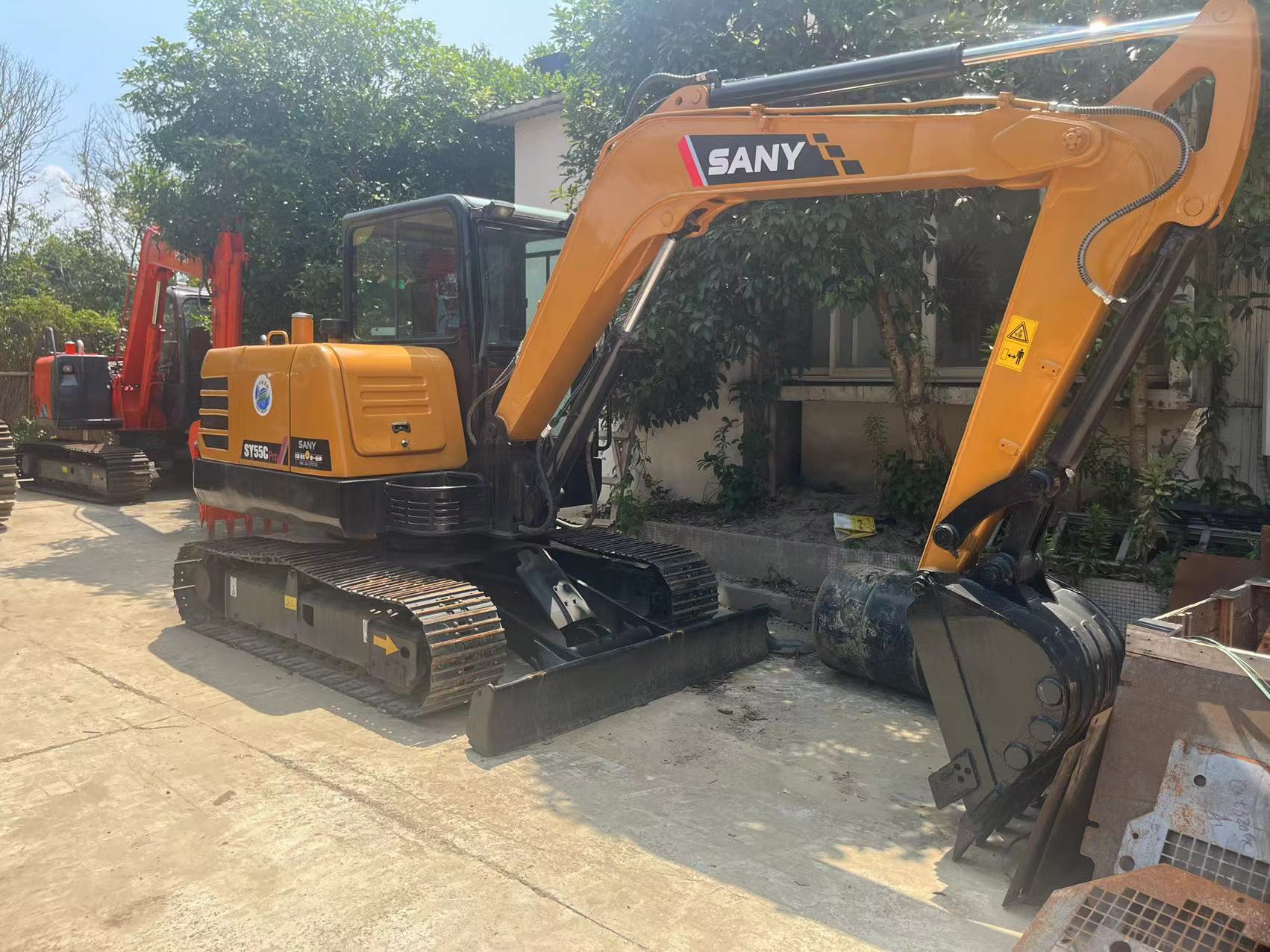 Chinese Source Used Excavator Supplier‑SANY SY55CPRO, Price and Specifications