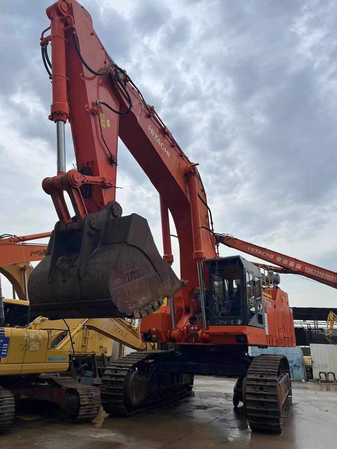 Chinese Source Used Excavator Supplier‑HITACHI ZX1200, Price and Specifications