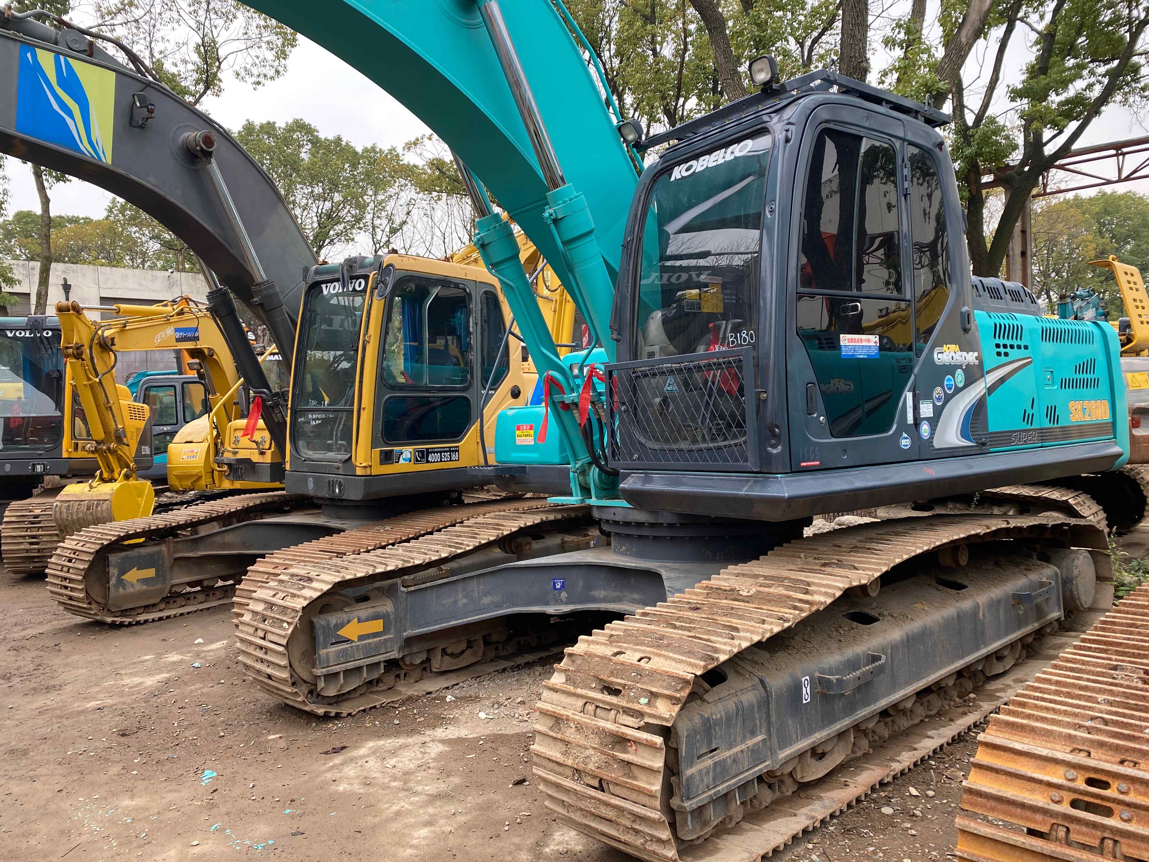 Chinese Source Used Excavator Supplier‑KOBEICO SK260D, Price and Specifications