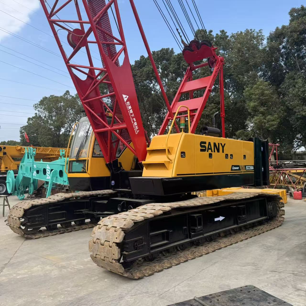 Chinese Source Used Crane Supplier‑SANY SCC550, Price and Specifications
