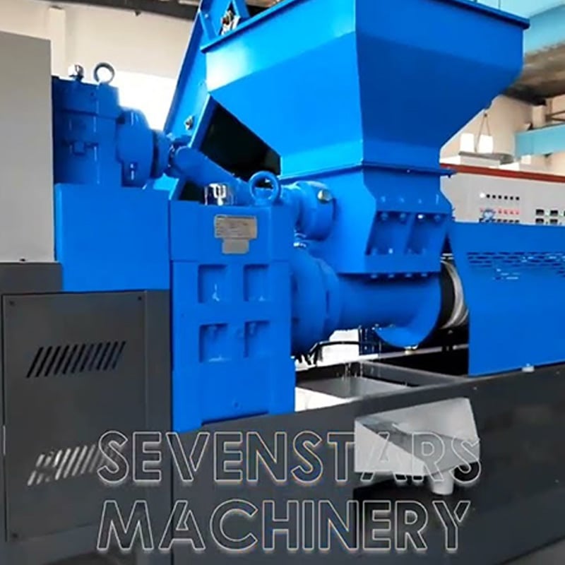 High moisture PE film pelletizing machines
