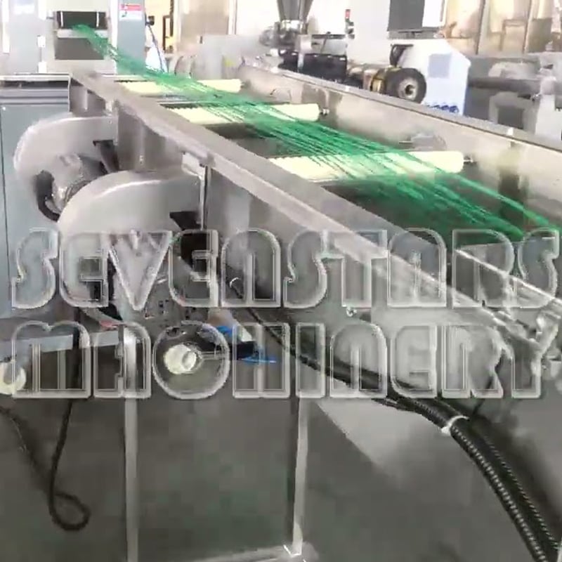 PP PE film compactor pelletizing line