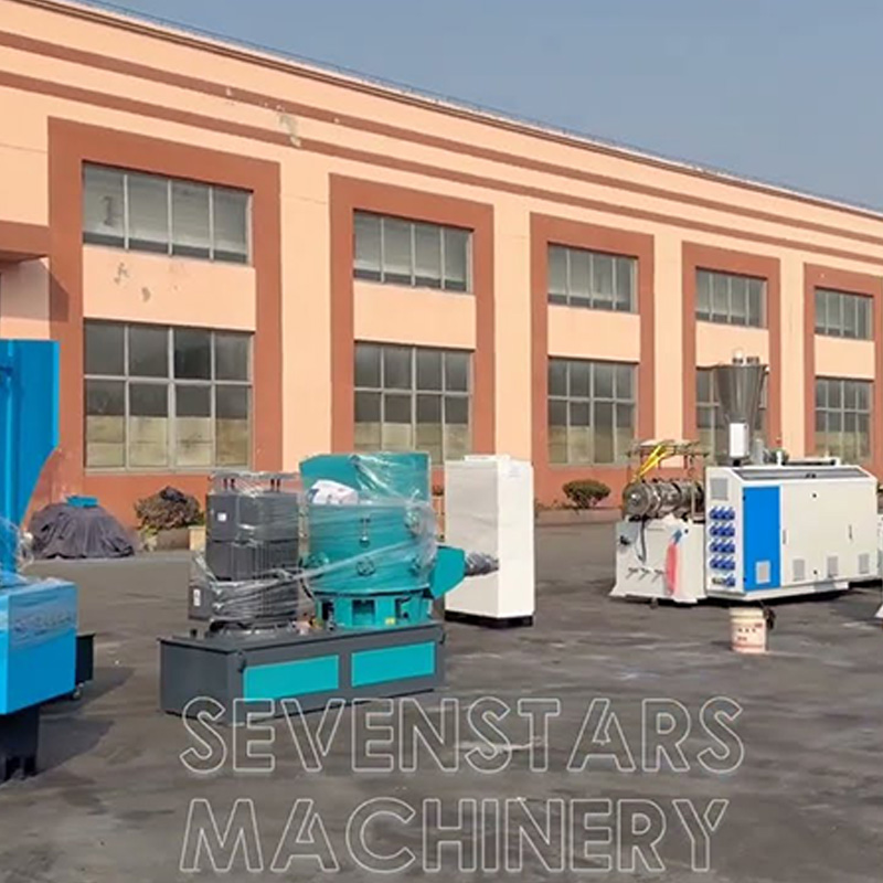 Plastic extruder shipped overseas today