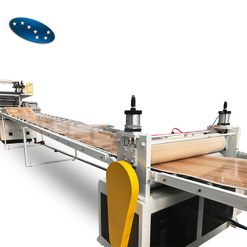 Five Roller PVC Vinyl Flooring LVT SPC Vinyl Floor Extrusion Machine Production Line