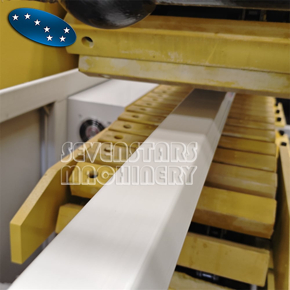 UPVC Door and Window Profile Extrusion Line with Vacuum Calibration Table for Window Factory Production Line