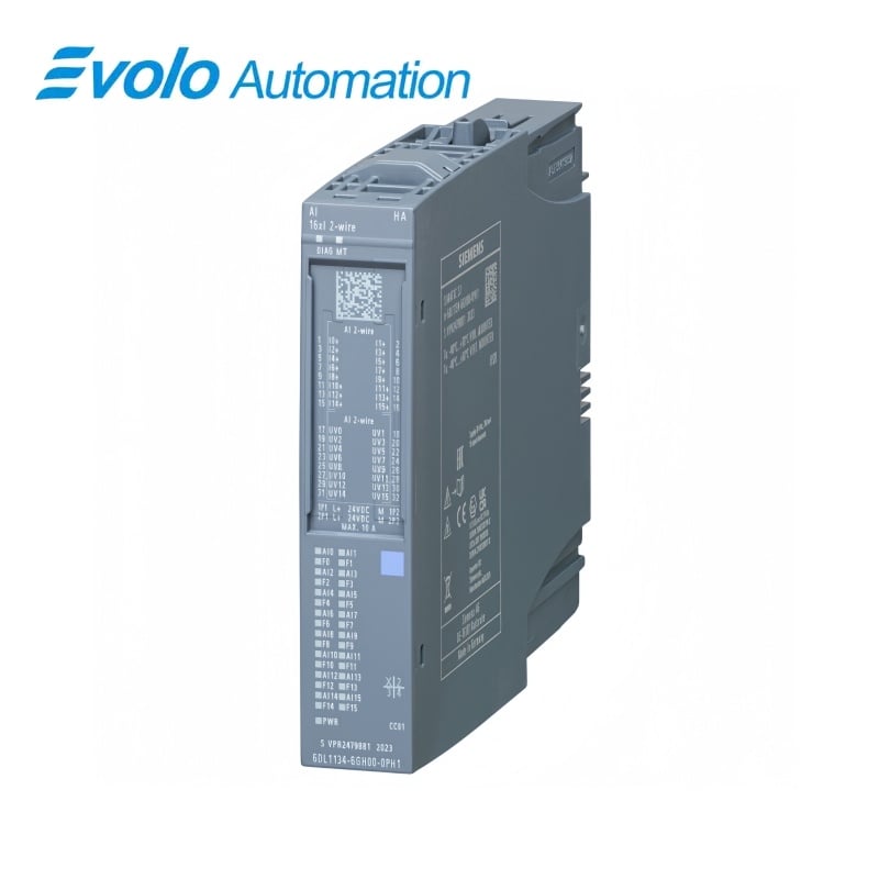 Siemens ET 200PA SMART+ AI 16xI 2-Wire PA Module 6DL1164-6GH00-0PH1