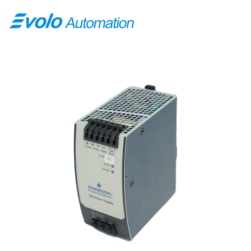 Emerson Ovation 1X00781H01L 24VDC 10A DIN-Rail Power Supply