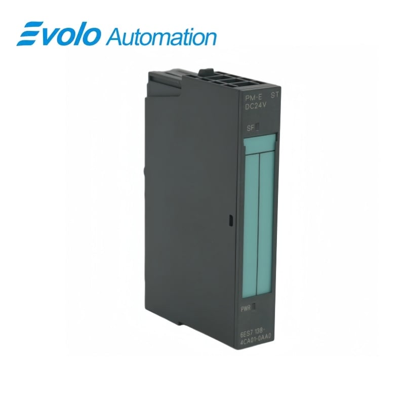 ماژول تأمین برق سیمنز ۶ES7138-4CA01-0AA0 SIMATIC ET 200S PM-E DC24V با قابلیت تشخیص خطای داخلی