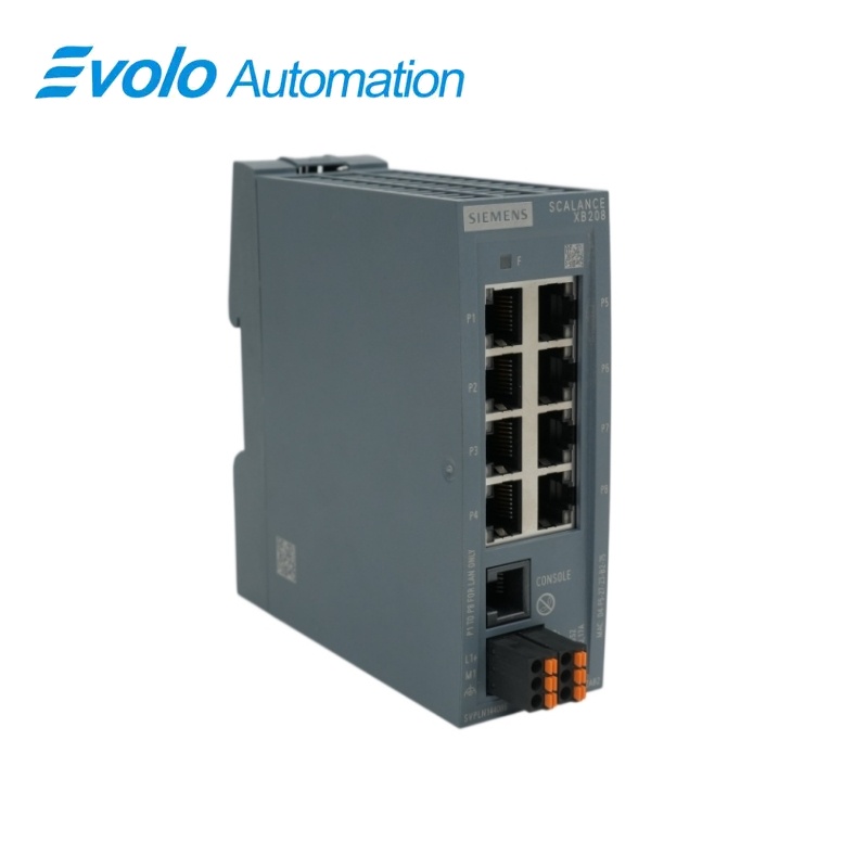 Siemens 6GK5208-0BA00-2AB2 SCALANCE XB208 Managed Ethernet Switch