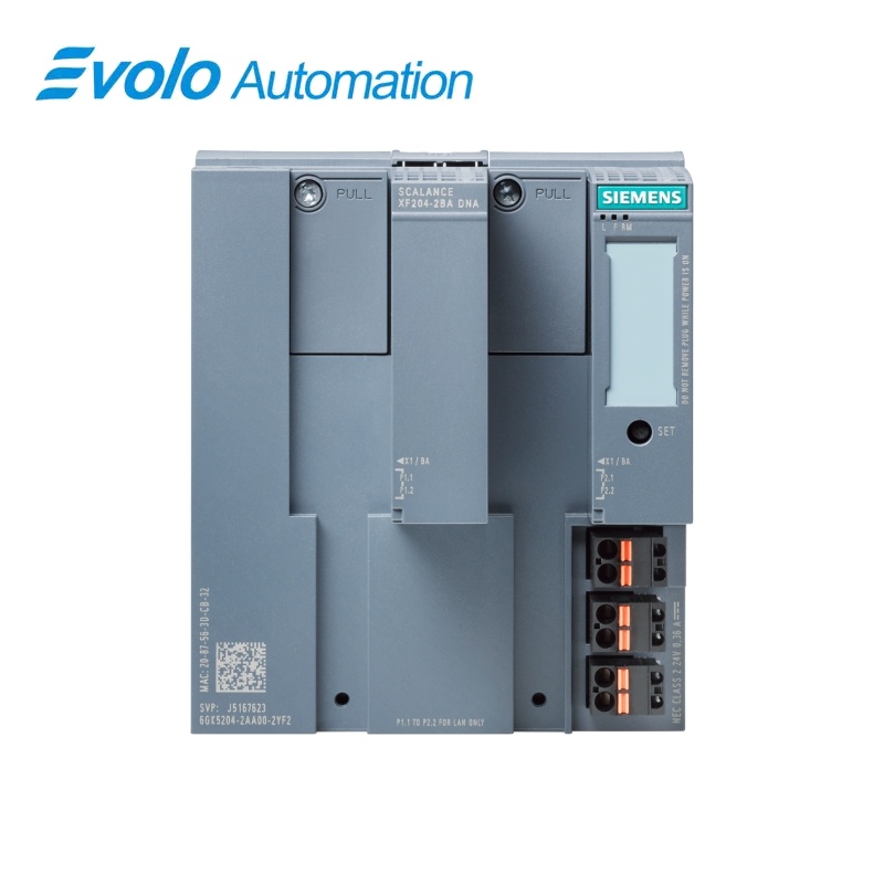 Siemens SCALANCE XF204-2BA DNA Managed IE Y-Switch 6GK5204-2AA00-2YF2