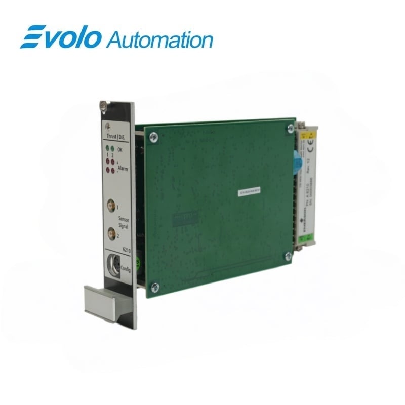 Emerson A6210 Dual-Channel Thrust, Differential Expansion and Rod Drop Monitor