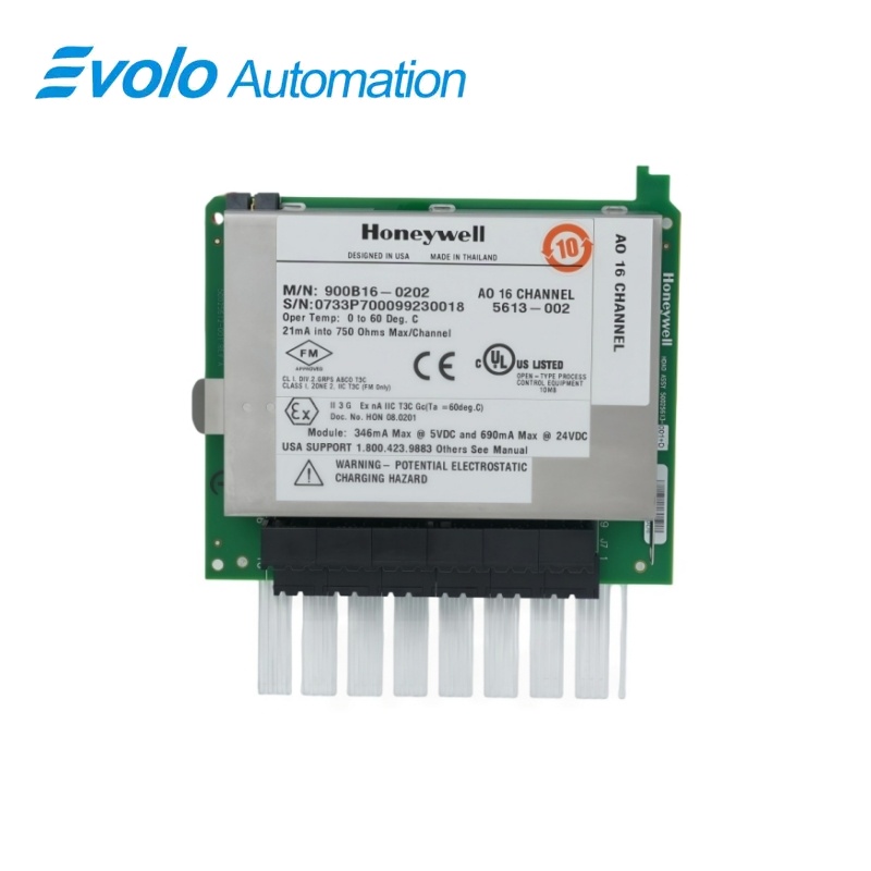 Honeywell ControlEdge HC900 Sixteen-Channel Analog Output Module 900B16-0202