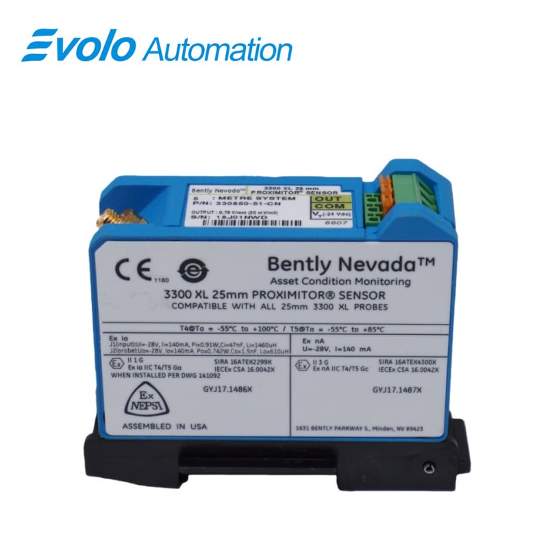 330850-51-CN	3300 XL 25 mm Proximitor Sensor 