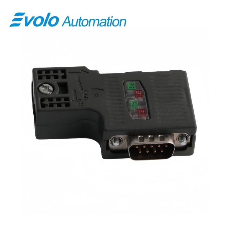 کانکتور اتوبوس PROFIBUS سیمنز ۶ES۷۹۷۲-۰BA۵۲-۰XA۰ SIMATIC FastConnect با زاویه ۹۰ درجه و بدون سوکت PG