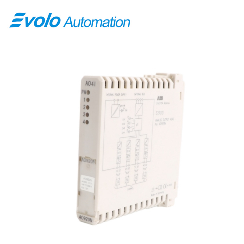 AO920N 3KDE175533L9200 অ্যানালগ আউটপুট মডিউল