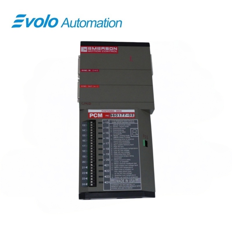 Emerson Motion Control 960177-02 PCM Positioning Drive Module
