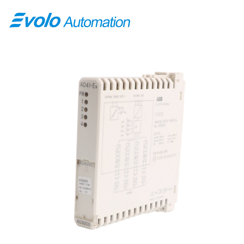 AO920S 3KDE175531L9200 অ্যানালগ আউটপুট মডিউল