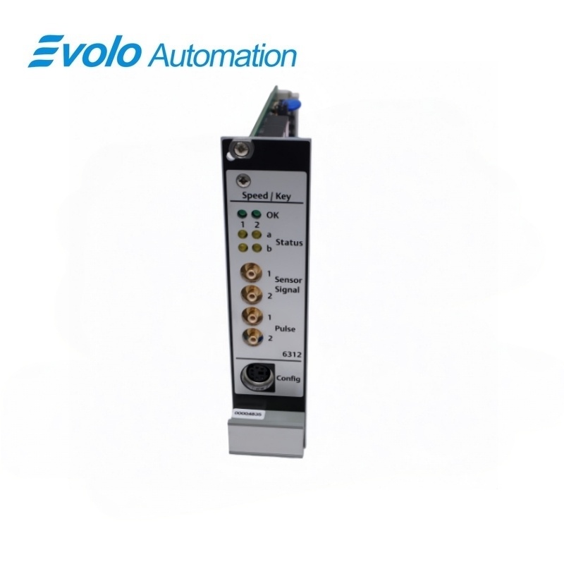 Emerson A6312 6TE Dual-Channel Speed and Key Monitor