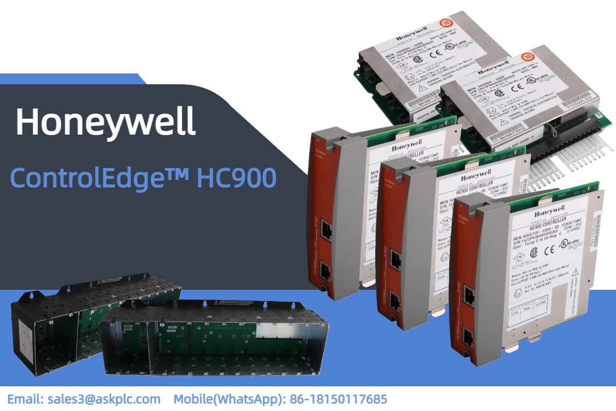 Honeywell ControlEdge HC900 Process Automation Controller for Thermal Processing, Batch Control and Industrial Safety