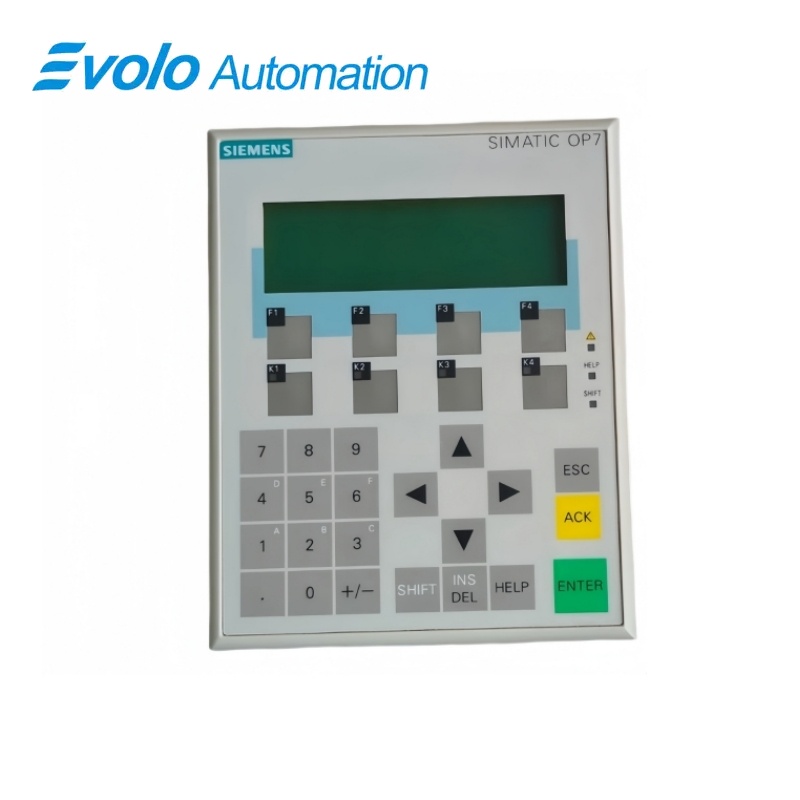 Siemens SIMATIC HMI OP7/PP Operator Panel 6AV3607-1JC00-0AX1