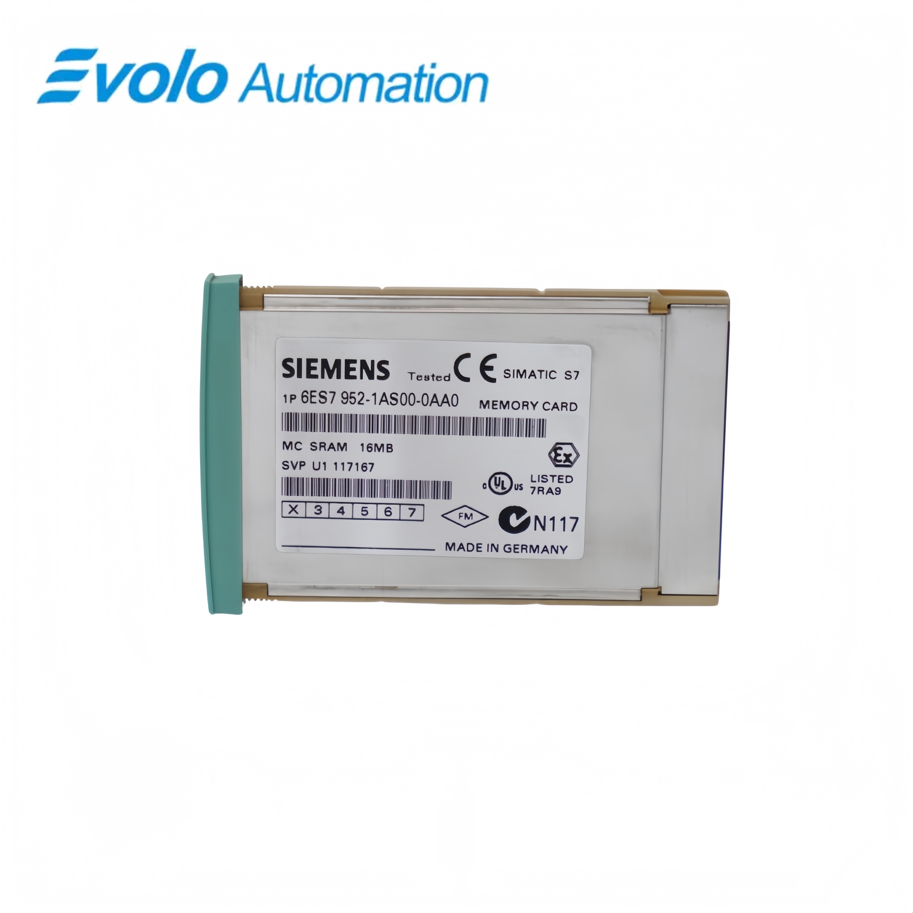 Siemens SIMATIC S7-400 16 МБ ОЖЕ сақтау картасы 6ES7952-1AS00-0AA0
