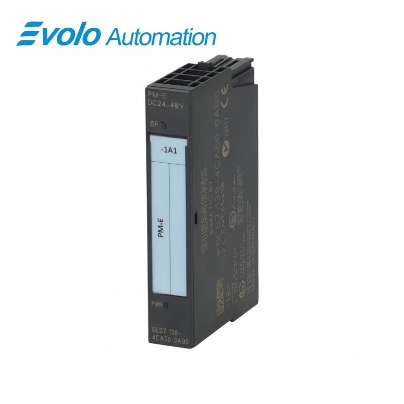 Siemens 6ES7138-4CA50-0AB0 SIMATIC ET 200S PM-E DC24–48 V Stromversorgungsmodul