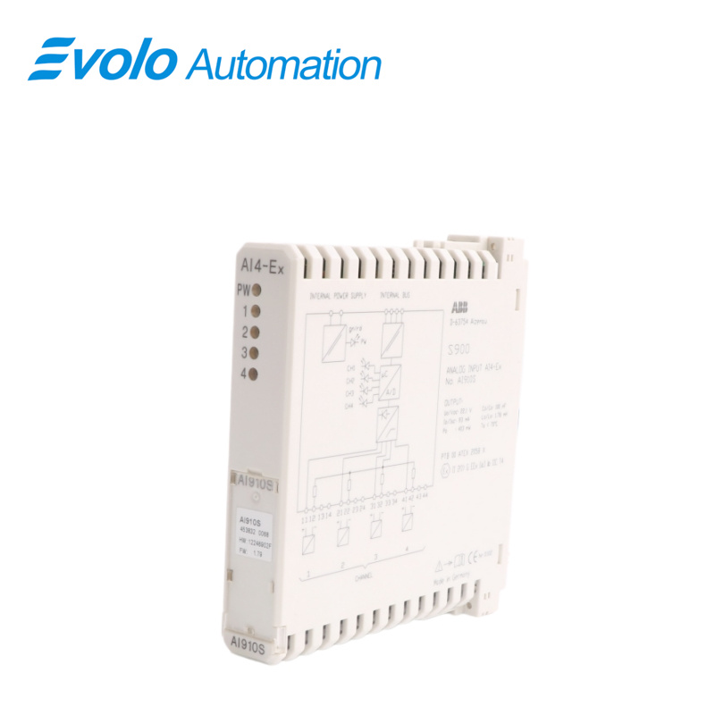 AI910S 3KDE175511L9100 অ্যানালগ ইনপুট মডিউল